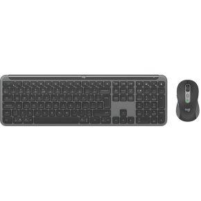 Logitech MK950 Signature Slim toetsenbord Inclusief muis Kantoor RF-draadloos + Bluetooth QWERTY US