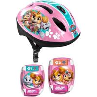 Rolbescherming - PAW PATROL - Helm / Elleboogbeschermers / Kniebeschermers - Roze