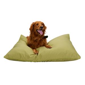 maxxpro Hondenmand - Hondenkussen 70 x 100 cm - Hondenbed - Kussen Hond met Rits - Polyester en Microvezel - Groen