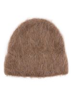 Séfr bonnet Fuzzy en alpaga mélangé - Marron