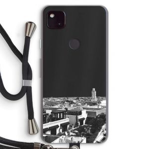 Marrakech Skyline : Pixel 4a 5G Transparant Hoesje met koord