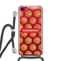 Koekerond: iPhone SE 2020 Transparant Hoesje met koord