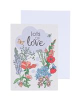 HEMA Wenskaart Met Bloemenzaad - Lots Of Love - thumbnail