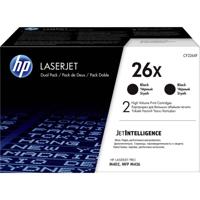 HP Toner 26X Origineel 2-pack Zwart 18000 bladzijden CF226XD