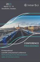 Conference Proceedings - XI International scientific and practical conference "Formation of ideas about the position and role of science" - Inter Sci - ebook - thumbnail