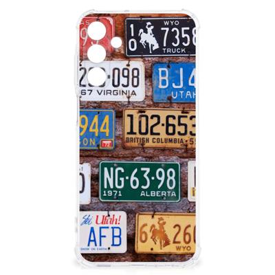 Samsung Galaxy A15 Anti-shock Hoesje met foto Kentekenplaten Samsung Galaxy A15 Anti-shock Hoesje met foto Kentekenplaten