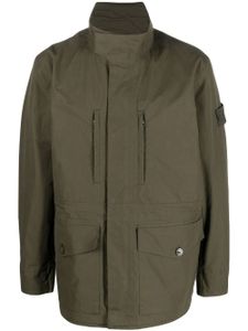 Stone Island veste à patch Compass - Vert