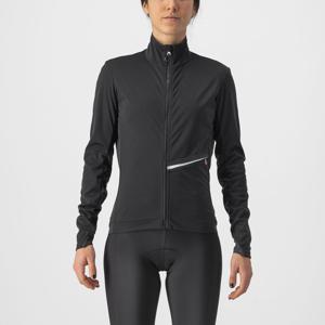 Castelli GO fietsjack fietsjack lange mouw zwart dames L