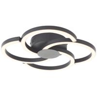 Brilliant Design plafondlampFico zwart - G80660/06