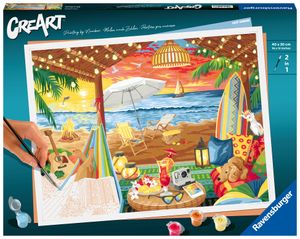 Ravensburger creart Cozy Cabana