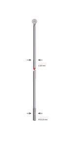 Alpina Spaken 230-13 raggi ø2.33mm fg 2,6 - zink (144