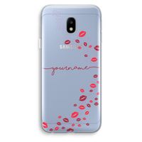 Kusjes: Samsung Galaxy J3 (2017) Transparant Hoesje