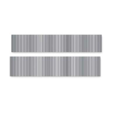 Seeburg Q100 en Q160 folies / stickers voorkant kast (2 stuks)