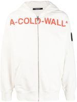 A-COLD-WALL* hoodie à logo Sphere imprimé - Blanc