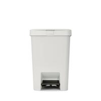 Brabantia StepUp Pedaalemmer - 25 liter - light grey 800405