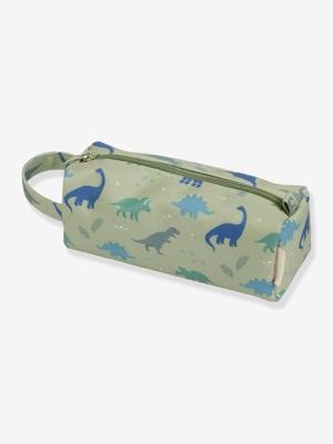 Etui voor jongens DINOS A Little Lovely Company kaki