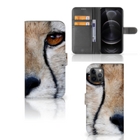 Apple iPhone 12 Pro Max Telefoonhoesje met Pasjes Cheetah