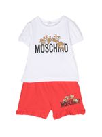 Moschino Kids ensemble à imprimé Teddy Bear - Rouge - thumbnail