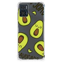 Motorola Moto E22 | E22i Stevig | Bumper Hoesje | Avocado Singing