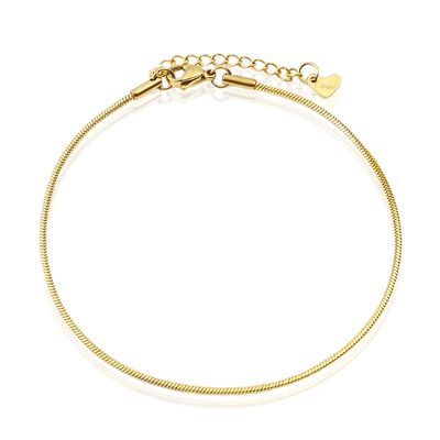 LGT JWLS Enkelband Serpentine Goud - 1mm