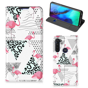 Motorola Moto G Pro Hoesje maken Flamingo Triangle