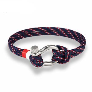 LGT Jewels Marine armband Navy Blue Red