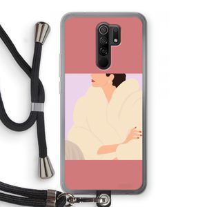 Cosy: Xiaomi Redmi 9 Transparant Hoesje met koord