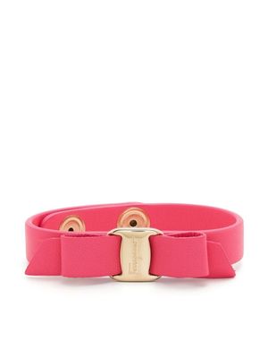 Ferragamo bracelet à nœud Vara - Rose