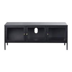 by fonQ Fort Tv-meubel - B 132 cm - Zwart