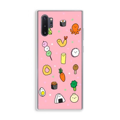Happy bento friends: Samsung Galaxy Note 10 Plus Transparant Hoesje