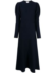 Gabriela Hearst Hannah virgin wool maxi dress - Bleu