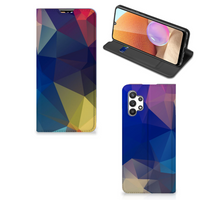 Samsung Galaxy A32 4G | A32 5G Enterprise Editie Stand Case Polygon Dark