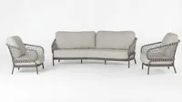 Tierra Outdoor stoel-bank loungeset juno chocolat