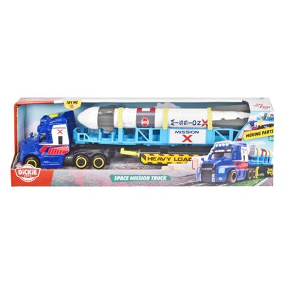Dickie vrachtwagen met raketlancering