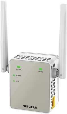 Netgear EX6120 WiFi Range Extender AC1200, Dual-Band - 1 Fast Ethernet poort