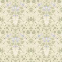 Dutch Wallcoverings Langenas - Varblommor - Beige