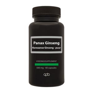 Apb Holland Panax ginseng 500mg puur