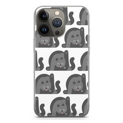 Cats: iPhone 13 Pro Transparant Hoesje