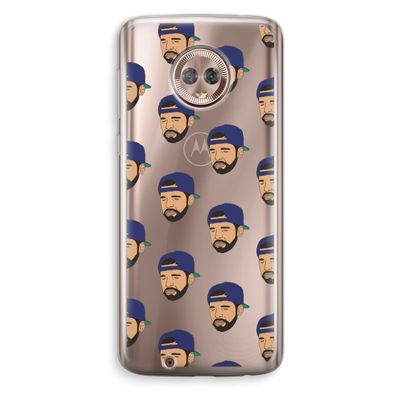 Drake Away: Motorola Moto G6 Transparant Hoesje
