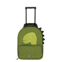 Trixie Mr. Dino Reistrolley green Zachte koffer