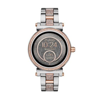Horlogeband Michael Kors MKT5040 Staal Bi-Color 18mm