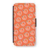 Just peachy: iPhone 12 Flip Hoesje