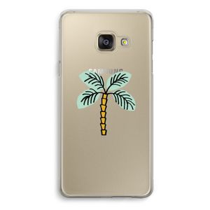 Palmboom: Samsung Galaxy A3 (2016) Transparant Hoesje