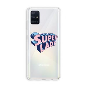 Superlady: Galaxy A51 4G Transparant Hoesje