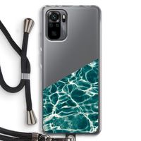 Weerkaatsing water: Xiaomi Redmi Note 10 Pro Transparant Hoesje met koord