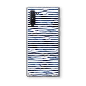 Verrassende lijnen: Samsung Galaxy Note 10 Transparant Hoesje