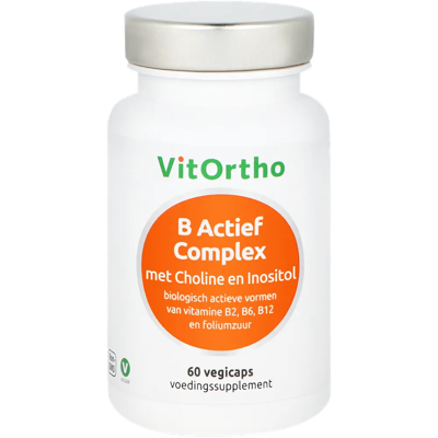 VitOrtho B Actief Complex met Choline en Inositol VegiCaps