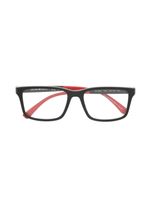 Emporio Armani lunettes de vue à monture rectangulaire - Noir