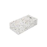 Fontein INK Versus 36x18x9cm Composiet Rechts Met Kraangat Mat Multi Terrazzo