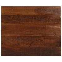 Tafelblad rechthoekig 60x50x3,8 cm massief gerecycled hout